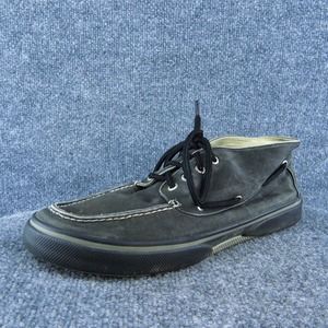 SPERRY Top-Sider‎ Men Boat Shoe Gray Fabric Lace Up Size 10 Medium